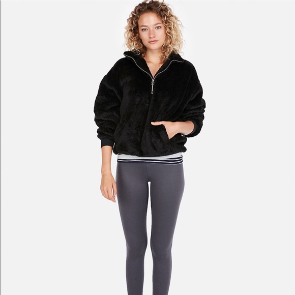 express fuzzy jacket
